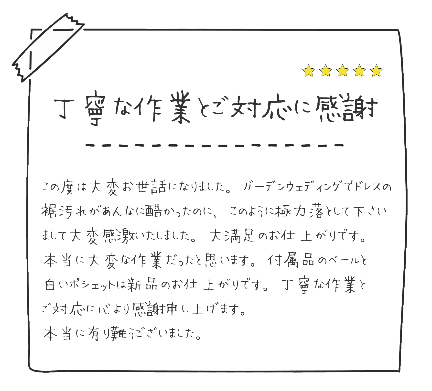 お客様の声