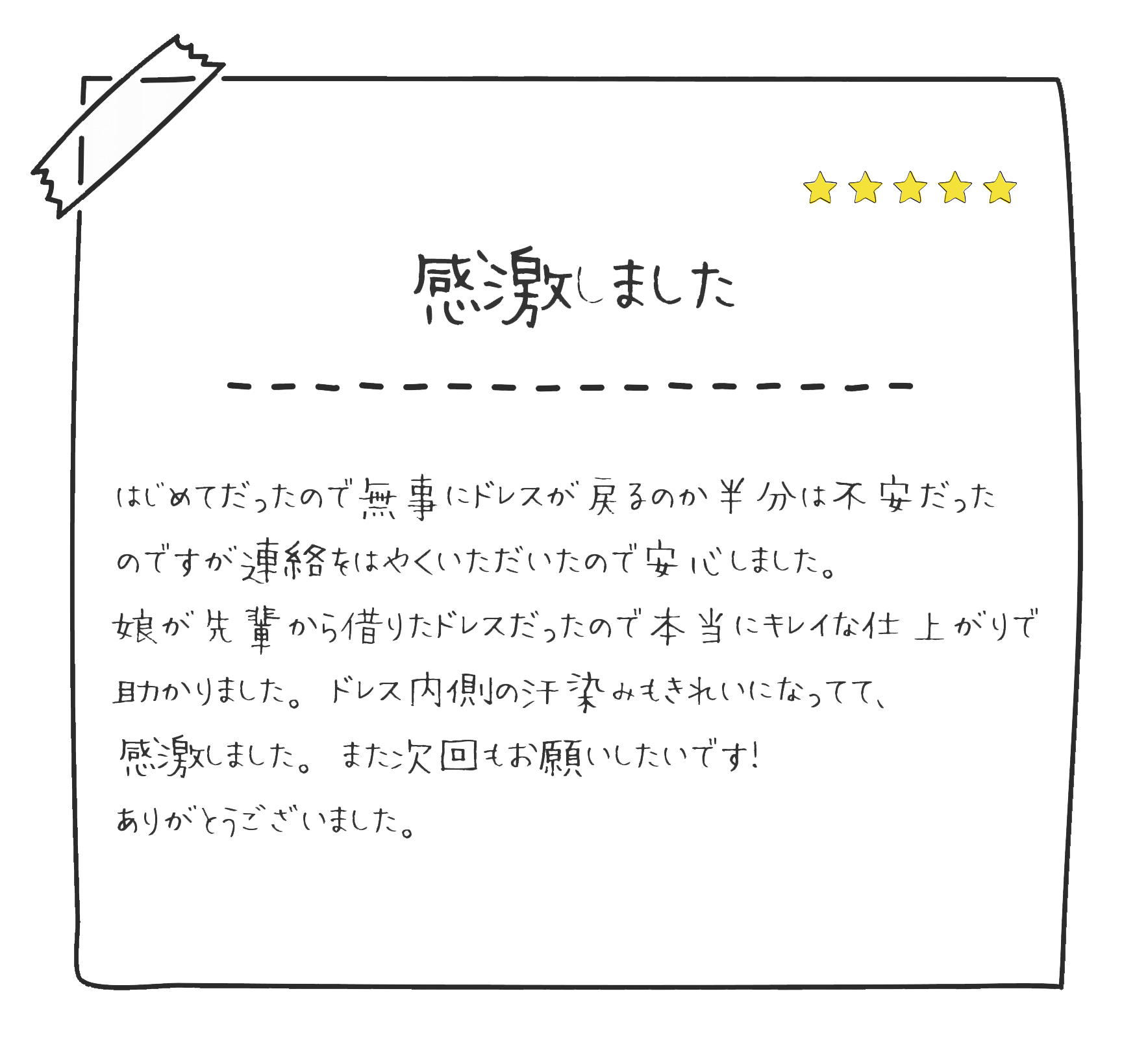 お客様の声